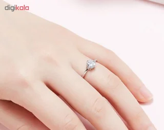 انگشتر نقره زنانه کد GR0626 103087027