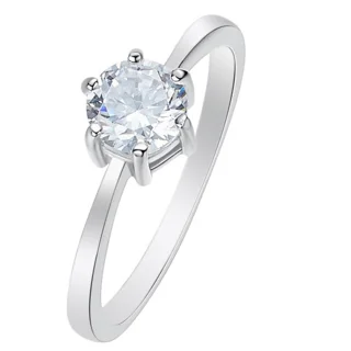 انگشتر نقره زنانه کد GR0626 103076103