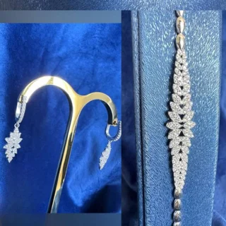 نیم ست نقره زنانه مدل MRJ10361 103081055